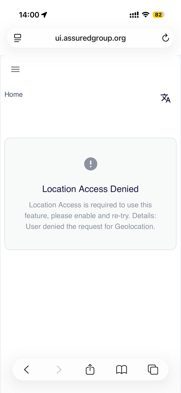 Error