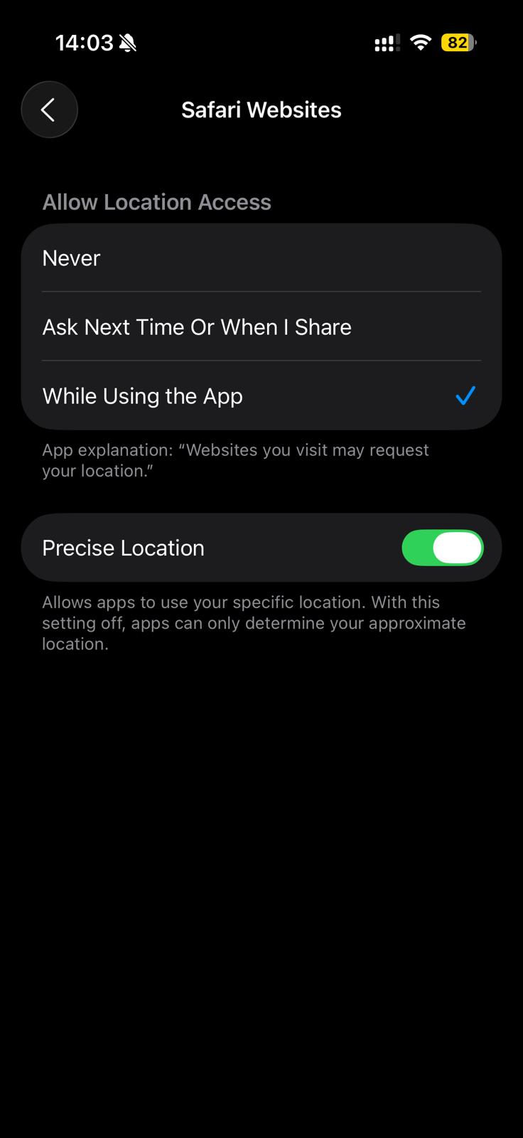 SafariPermissions