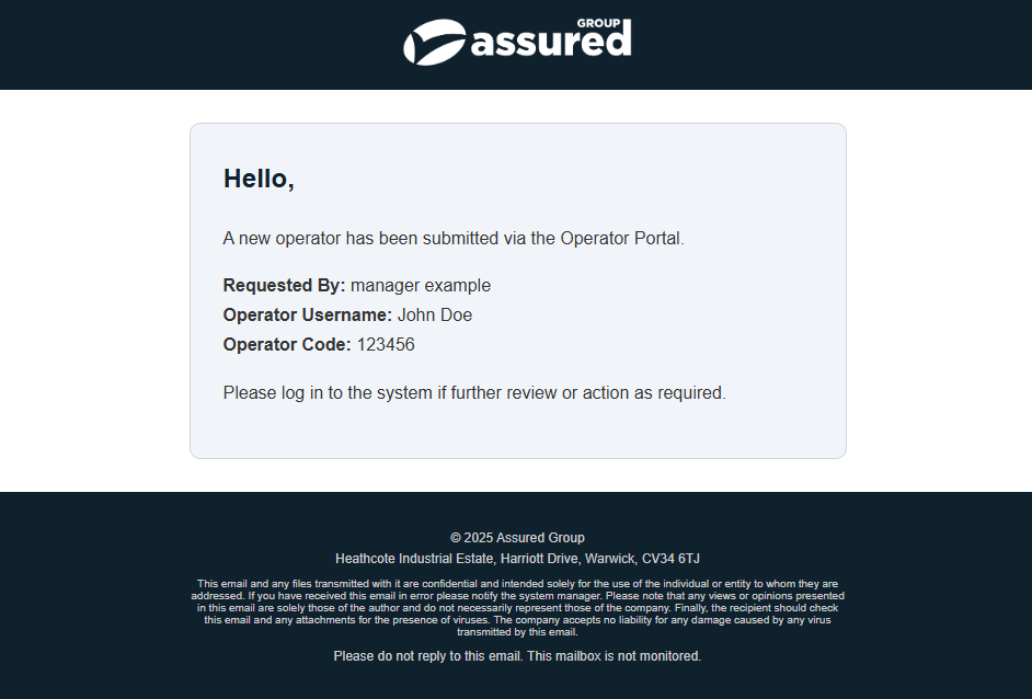 SubcontractorsEmail